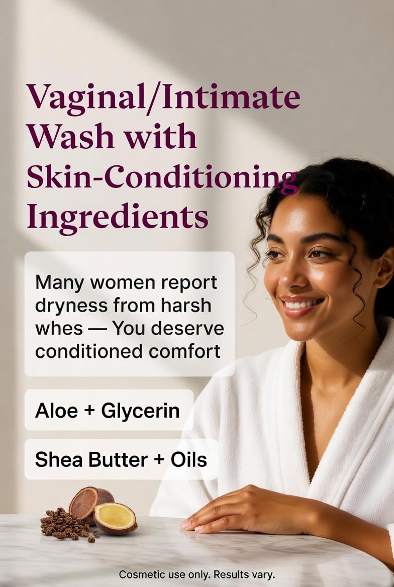 Joilisse Yoni Vaginal/Intimate Wash, Gentle External Feminine Cleanser for Daily Freshness, Vaginal/Intimate Wash for Odor Care, Sensitive Skin Comfort & Clean Feel