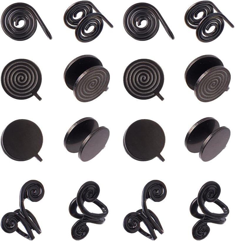 Pressure Earrings for Keloids - Stainless Steel Clip-On Compression Ear Cuff | Adjustable Non-Pierced Design for Men & Women