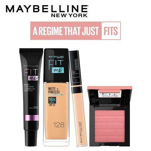 Maybelline Fit Me Blush, Lightweight, Smooth, Blendable, Long-lasting All-Day Face Enhancing Makeup Color, Wine, 1 Count (Pack of 4)