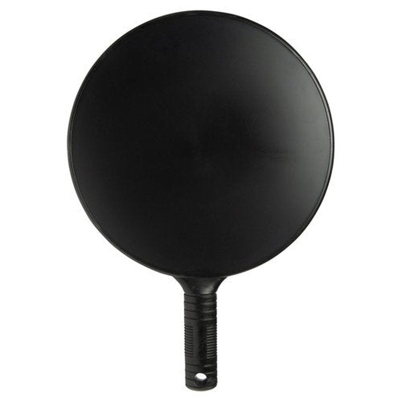 Diane Standard 1X Magnification Hand Mirror, Single Sided Hand Held Mirror with Handle for Salon, Barber, Grooming, Vanity, Shaving, and Travel, Large, 10.25" x 15", Black