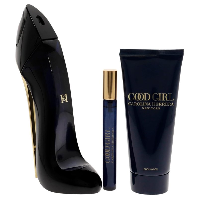 Carolina Herrera Good Girl Women's Perfume Gift Set - 2.7oz EDP Spray, 3.4oz Body Lotion | Luxurious Fragrance