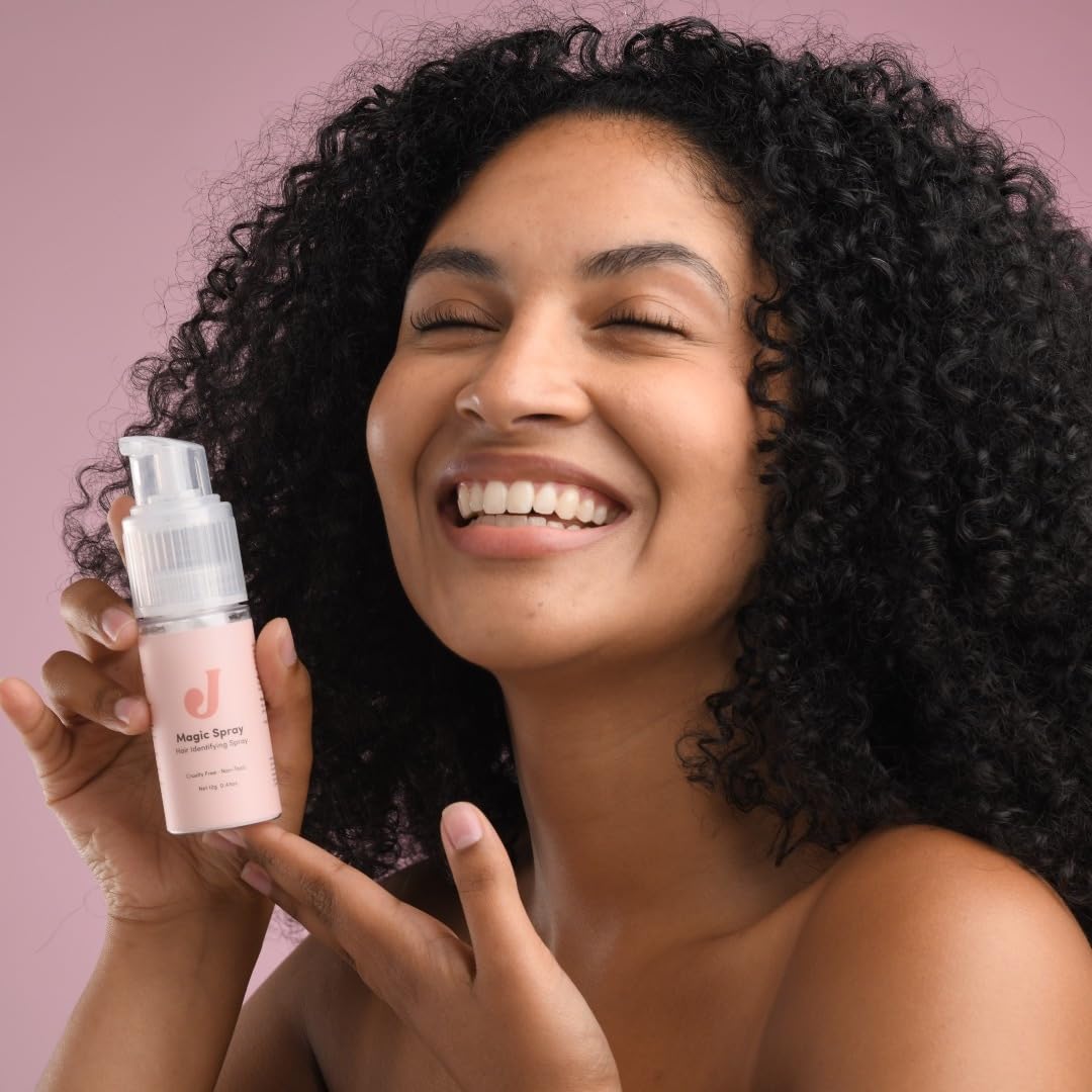 Jill Hair Identifier Spray for Face Shaving | Dermaplane Spray for Facial Hair Removal for Women | Step 2 to Jill Razor Starter Kit | Niacinamide, Oat Flour & Rice Powder