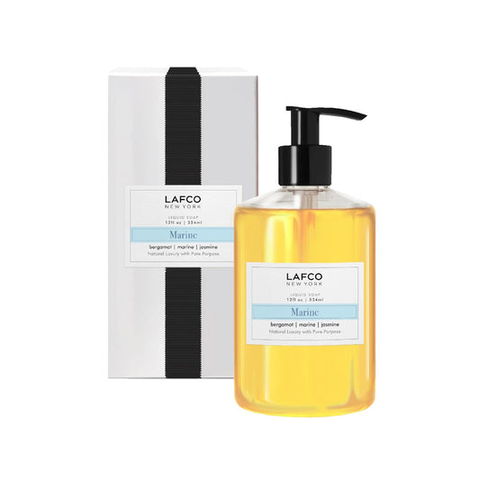 LAFCO New York Liquid Soap, Sea & Dune - 12 oz - Regenerates, Protects & Moisturizes - All Skin Types - Hypoallergenic, Synthetic Free & Cruelty Free - Made in Italy