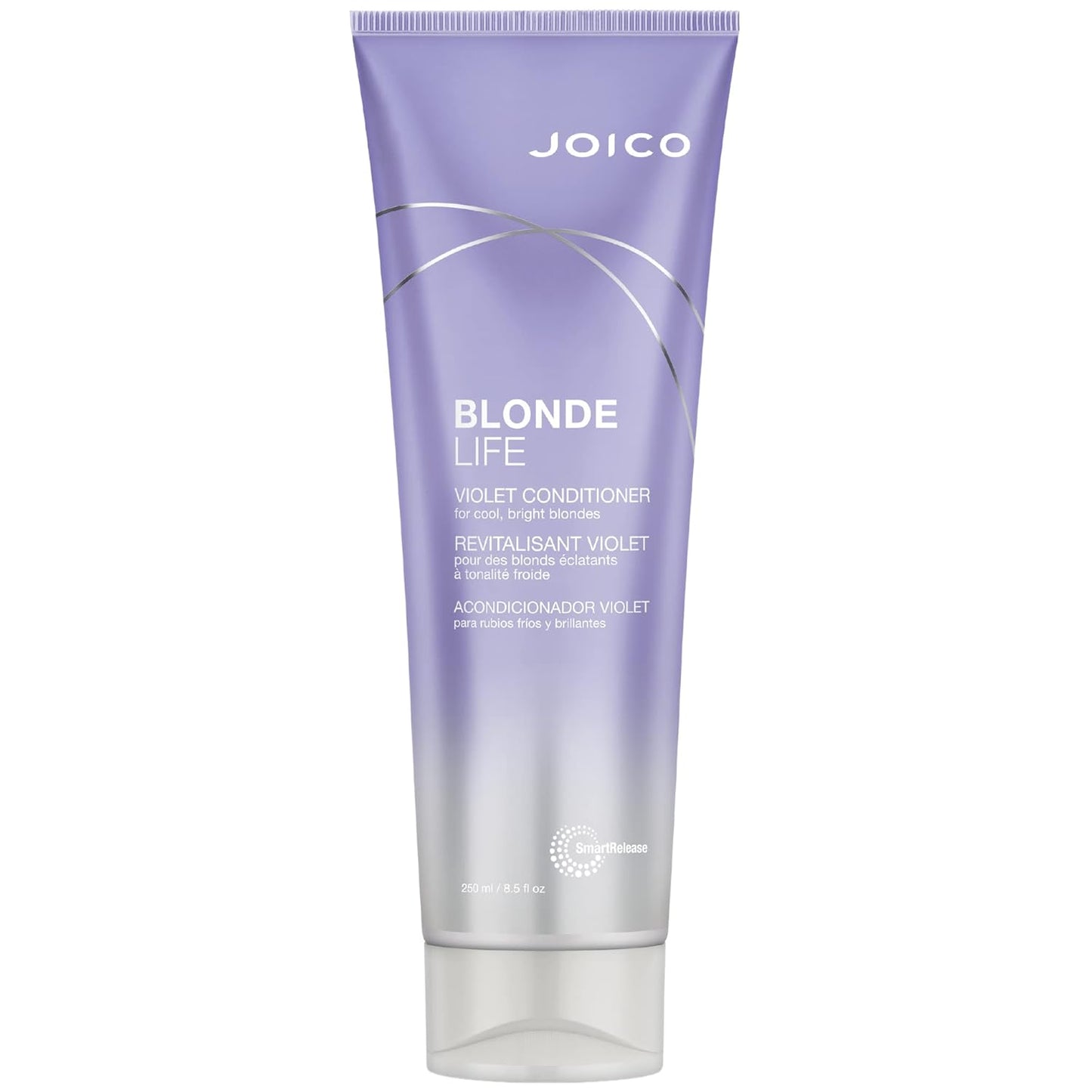 Joico Blonde Life Violet Conditioner | For Cool & Bright Blonde Hair | Neutralize Brassy Tones | Banish Yellow Tones | Boost Shine | Sulfate Free | With Monoi & Tamanu Oil