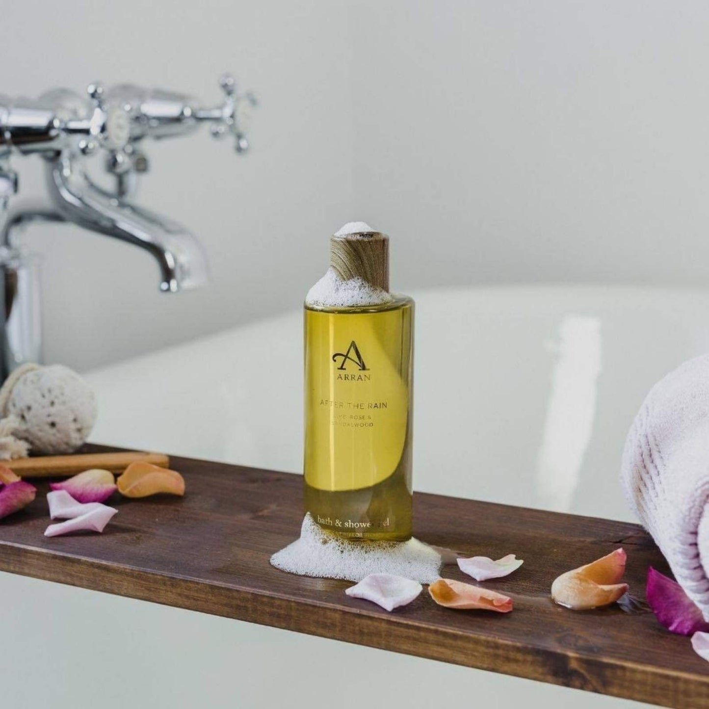 After The Rain - Lime, Rose, & Sandalwood by Arran Bath & Shower Gel 300ml