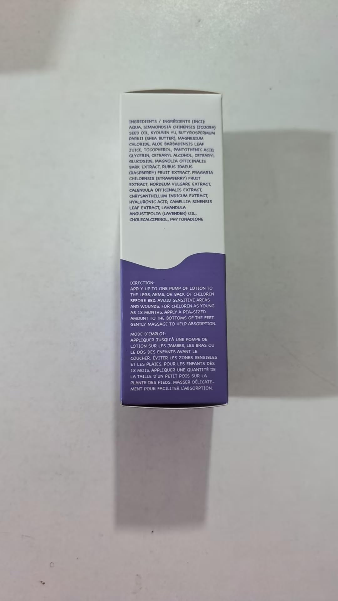 Magnesium Lotion for Kids & Babies Sleep - Bedtime Calming Body Cream with Natural Ingredients, Lavender Oil, Shea Butter & Multi Vitamins - Topical Magnesium Soothing Relief, Promotes Relaxation