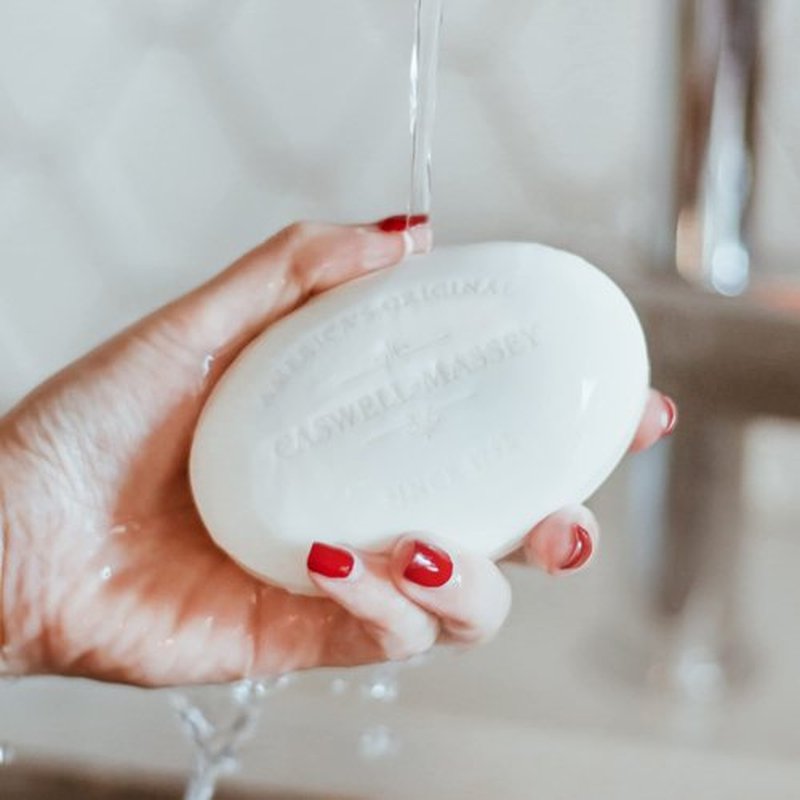 Caswell-Massey Castile Bar Soap, Womens Body Wash, Hand Soap, and Face Wash, Moisturizing Natural Body Soap for Bath or Shower, Almond, 1 (5.8 oz) Bar