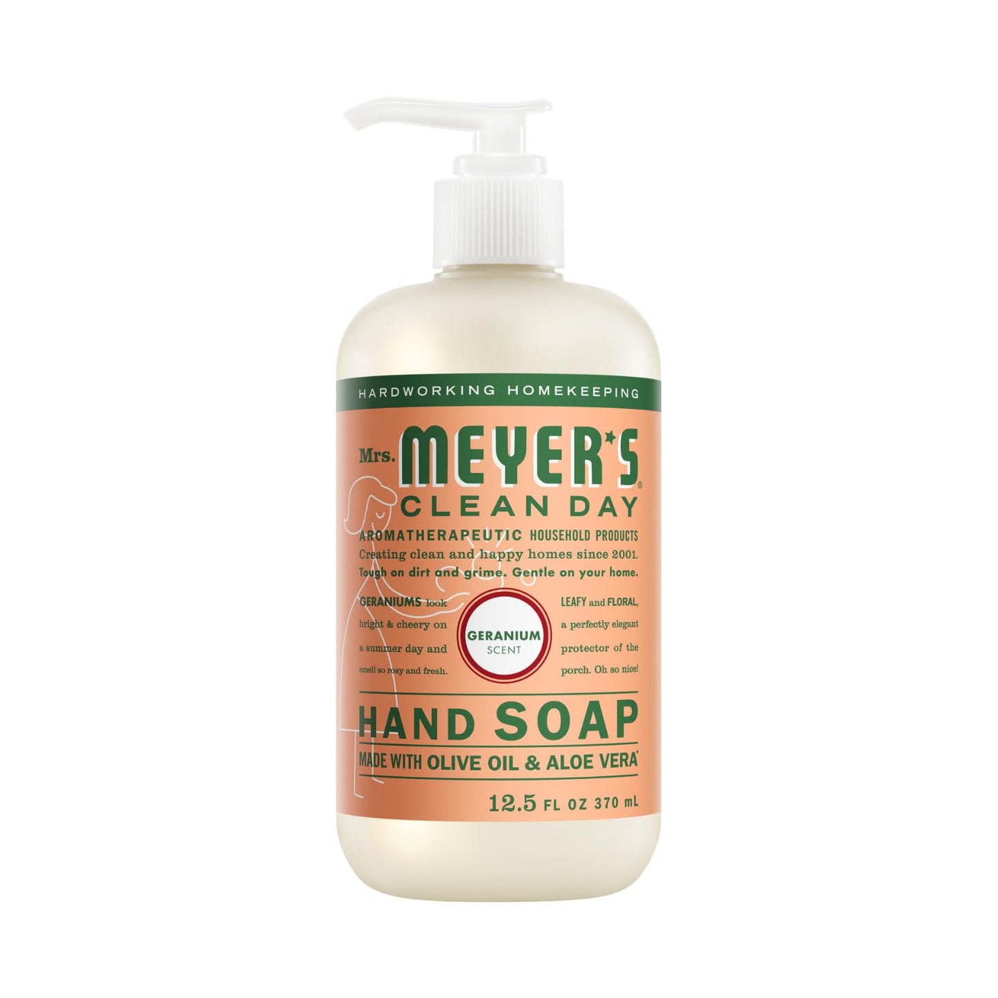 Mrs. MEYER'S CLEAN DAY Hand Soap, Refill Variety Pack Soaps Made to Clean and Freshen Hands