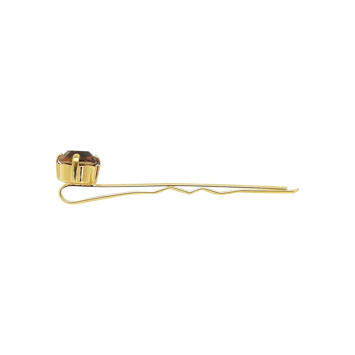 Sapphire Silver L. Erickson Little Gem Bobby Pins - Stylish Hair Accessories