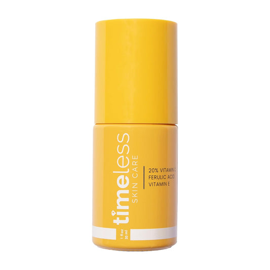 Vitamin C Serum with Vitamin E & Ferulic Acid - Brightening Formula for Oily & Dry Skin | Fragrance-Free, 1 oz