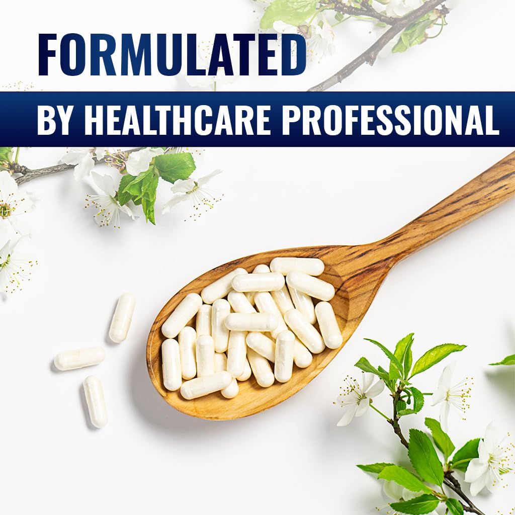 Vitamatic Hyaluronic Acid Supplements 200mg - Supports Healthy Connective Tissue and Joints - Promote Youthful Healthy Skin - 120 Capsules