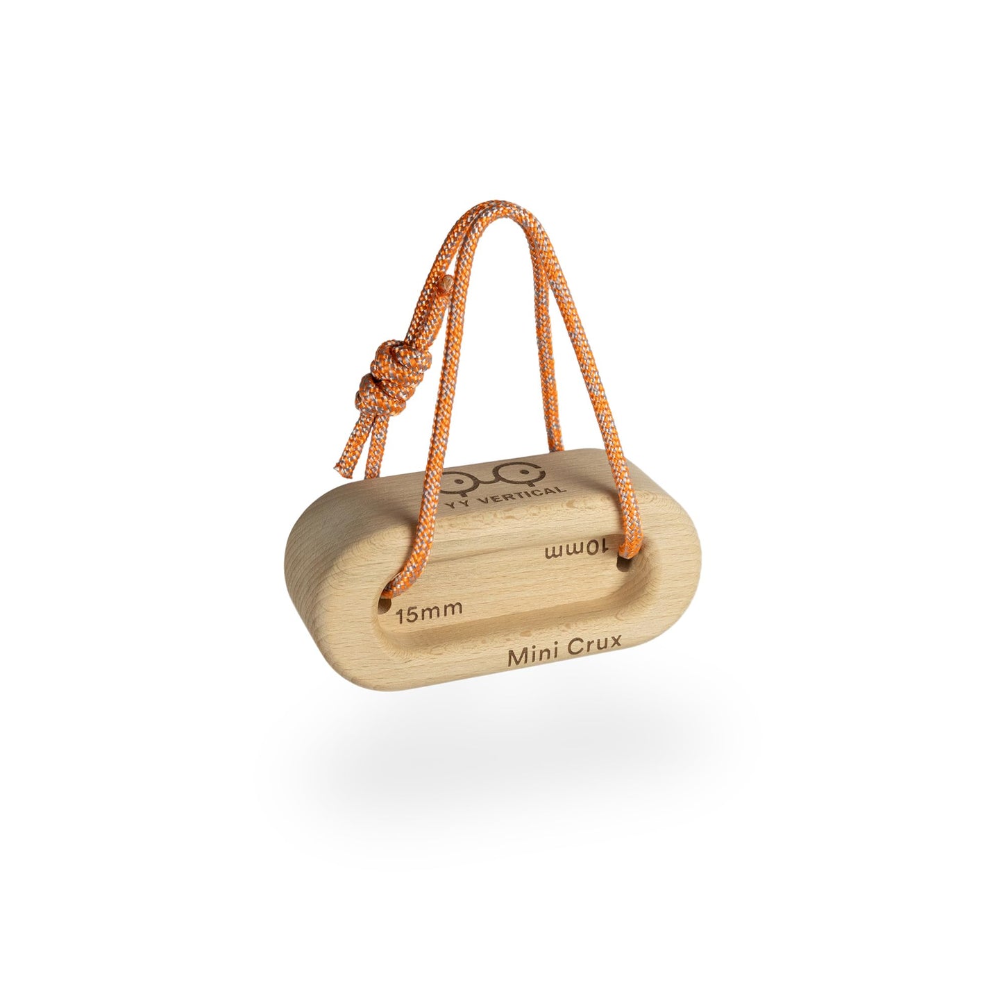 YY Vertical - The Original Mini Crux Pocket Training for Climbing, hangboard in Wood for Rock Climbing, adapts to Pull up bar, Strengthen Your Fingers
