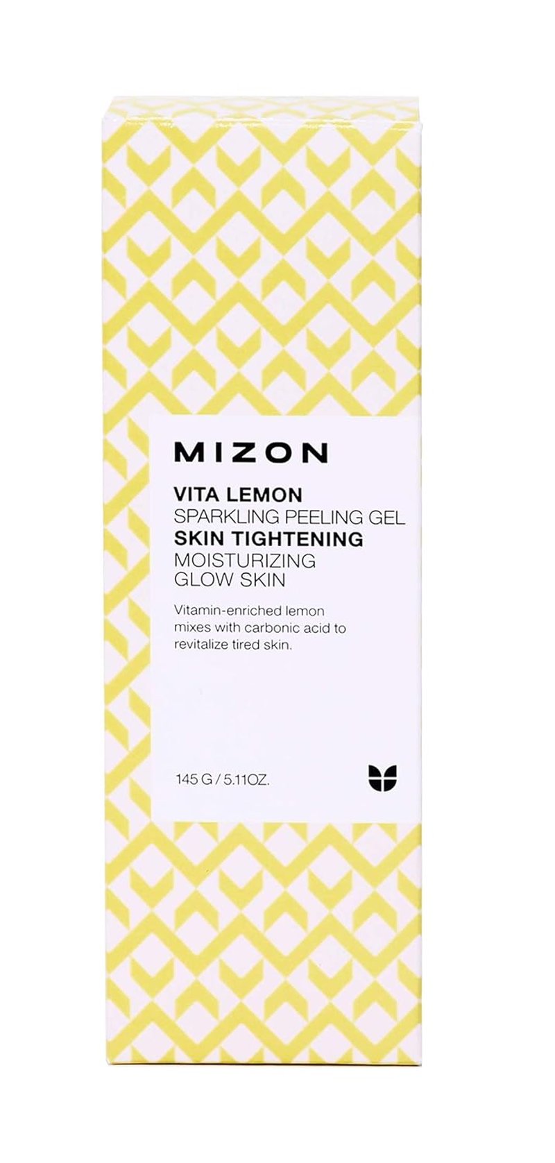 MIZON Vita Lemon Peeling Gel - Exfoliating Gel with Lemon Peel Oil & Sparkling Water | 150g (5.3 Oz)