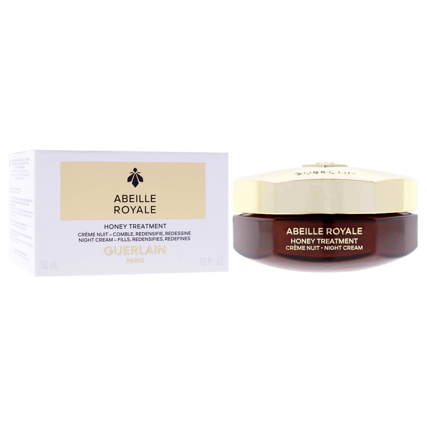 Abeille Royale Honey Treatment Night Cream by Guerlain for Unisex - 1.6 oz Cream