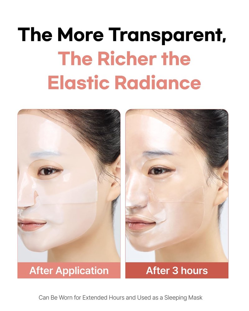 Mucin Collagen Duo - Hydrogel Mask & Voluming Cream Ampoules for Hydration & Elasticity | 5 Sheets & 2 Count
