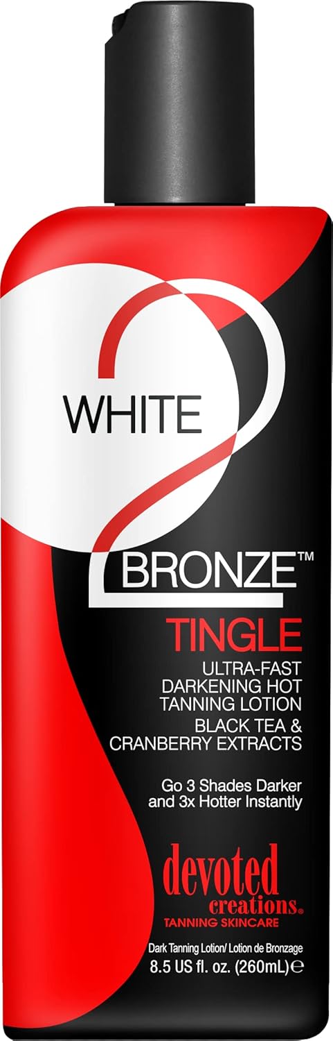 Devoted Creations Darkening Lotion - Ultra Fast Tingle Formula | 8.5 oz