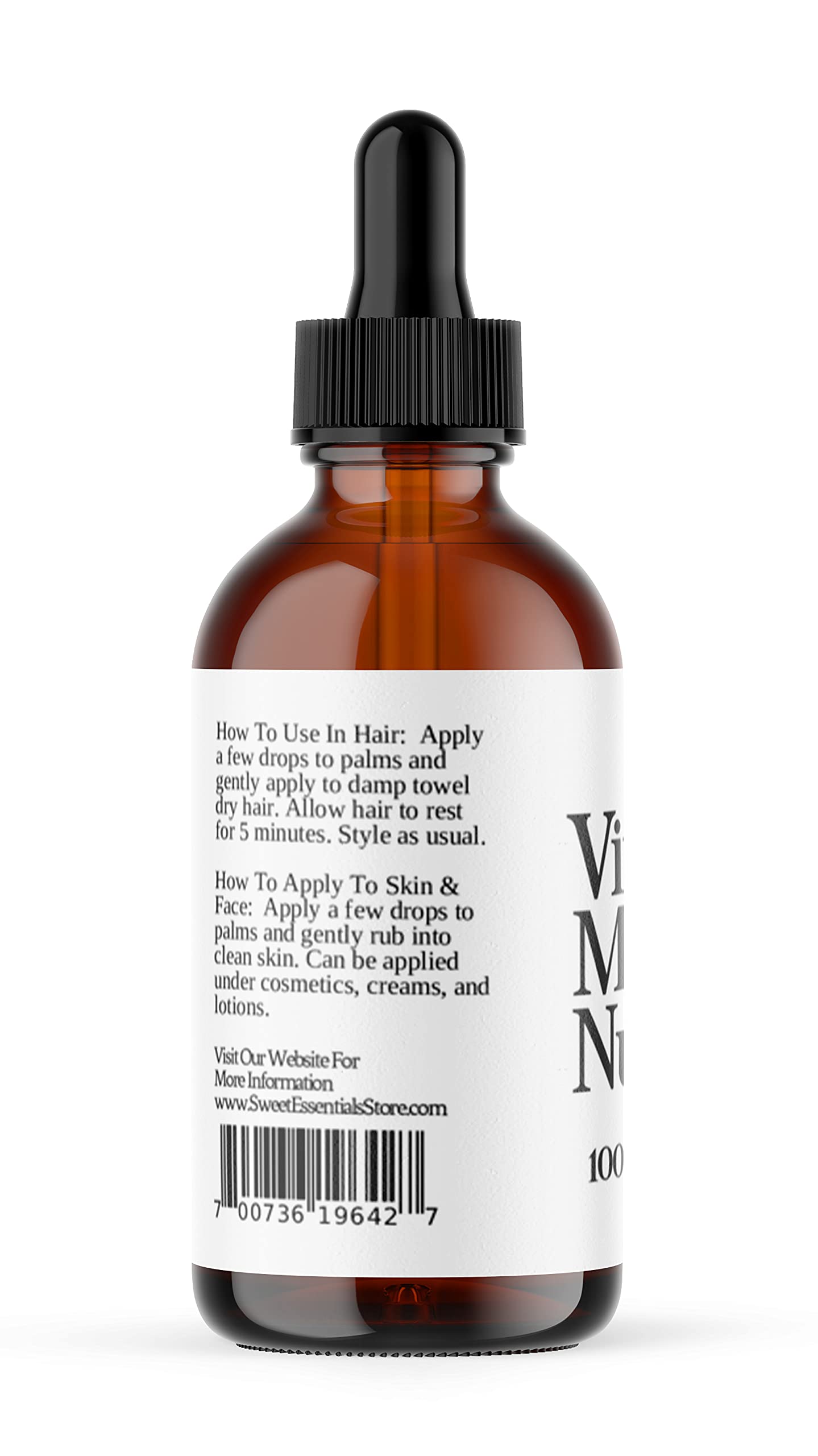Organic Unrefined Macadamia Nut Oil | 4oz Glass Bottle | Imported From Italy | 100% Pure | Food Grade | Offers Relief From Dry Skin, Eczema, Psoriasis, Dermatitis & More | Best Natural Moisturizer