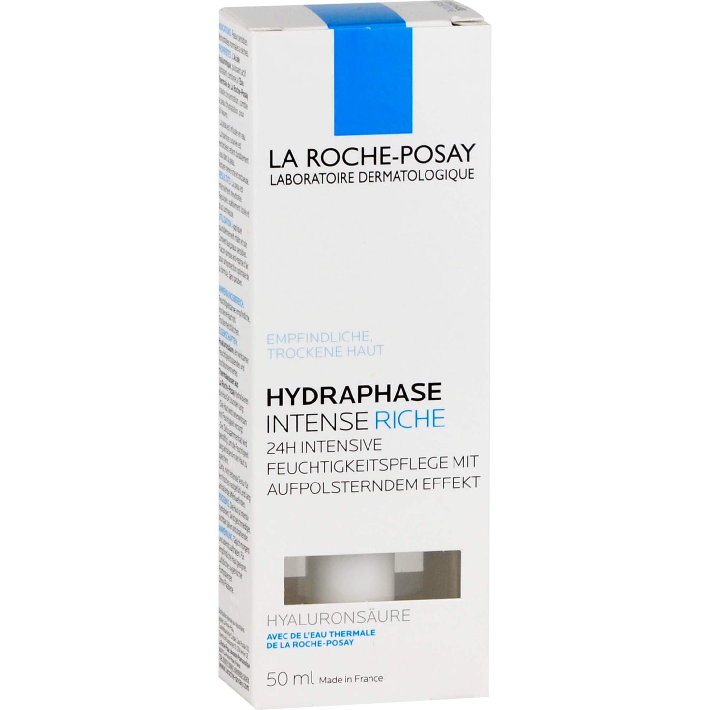 La Roche-Posay Hydraphase Intense Riche Moisturizer with Hyaluronic Acid, Hydrates and Soothes Dehydrated Skin, Non-Greasy Texture