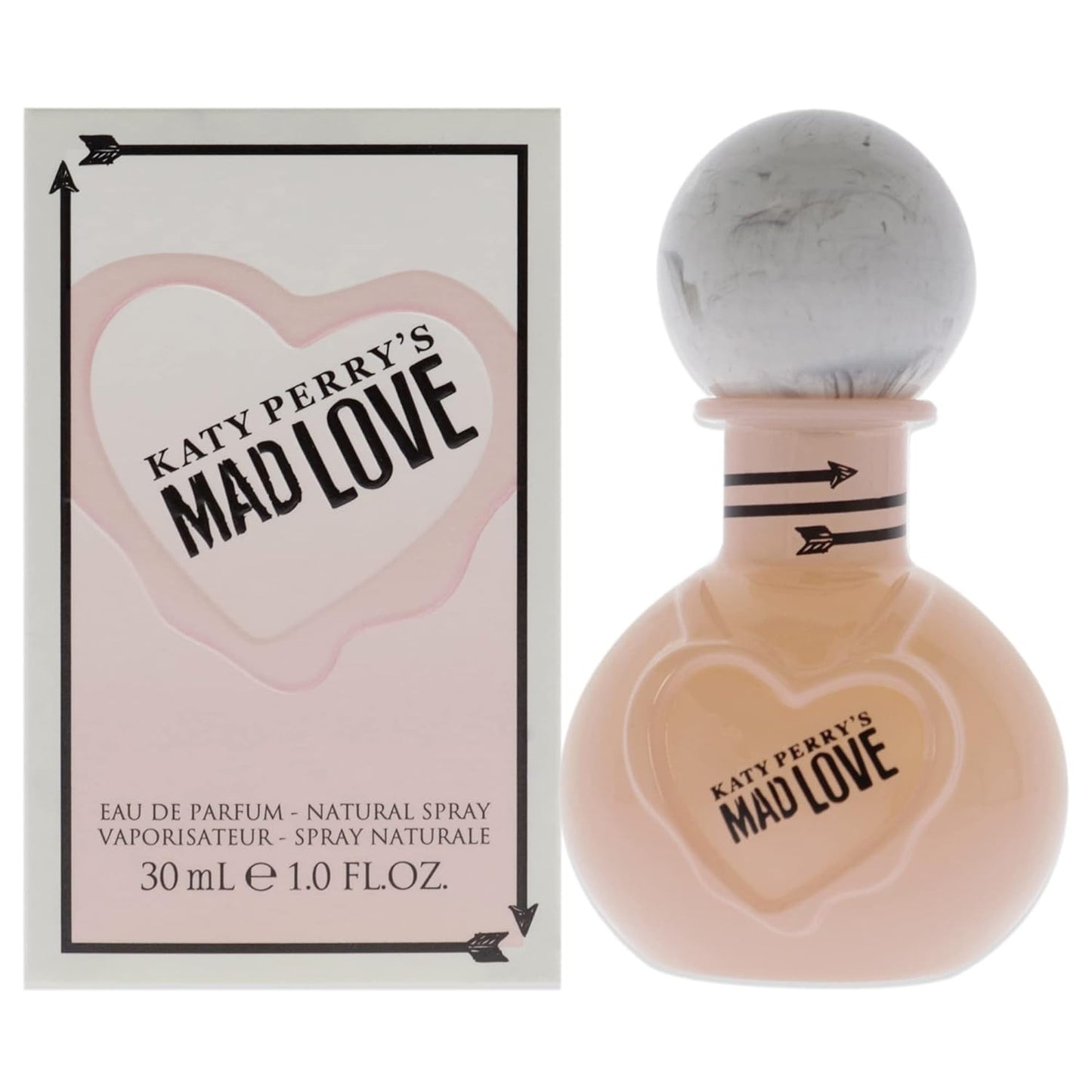 Katy Perry Mad Love Eau de Parfum Spray for Women, 3.4 Ounce, Plain