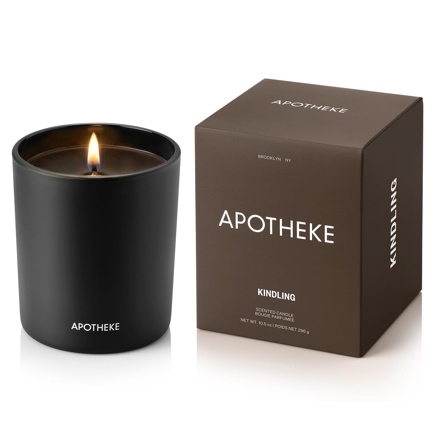 Apotheke Signature Scented Candles for Home, Kindling - 10.5 Oz