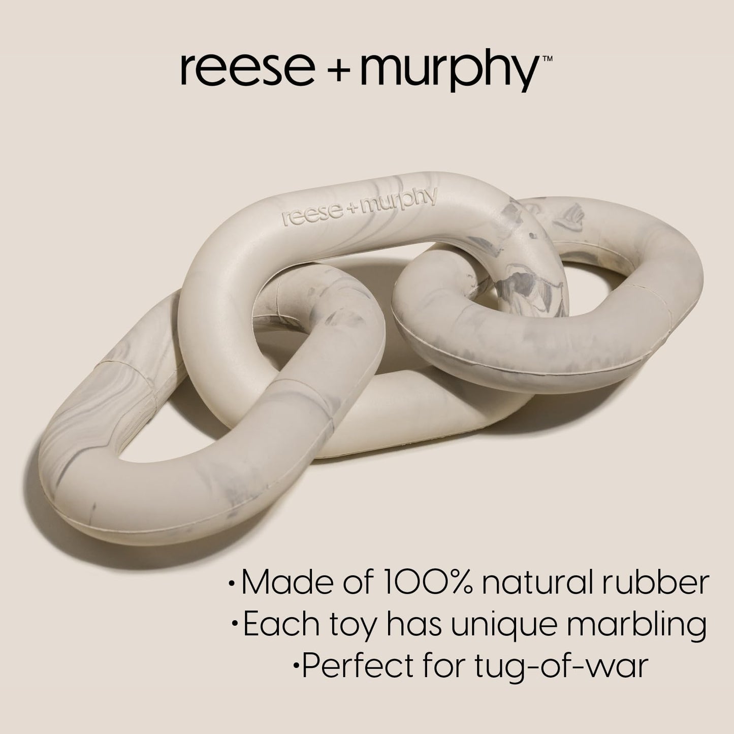 Marble Links Chew Toy – Reese + Murphy