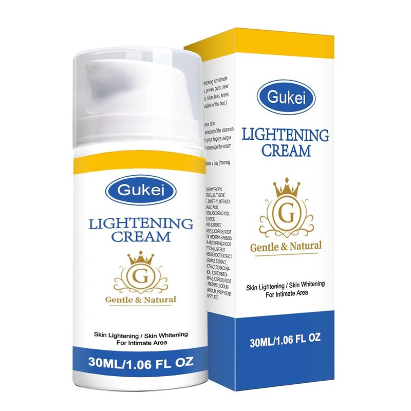 Skin Lightening Cream Gel - Niacinamide & Vitamin C for Body & Intimate Areas | 30ML