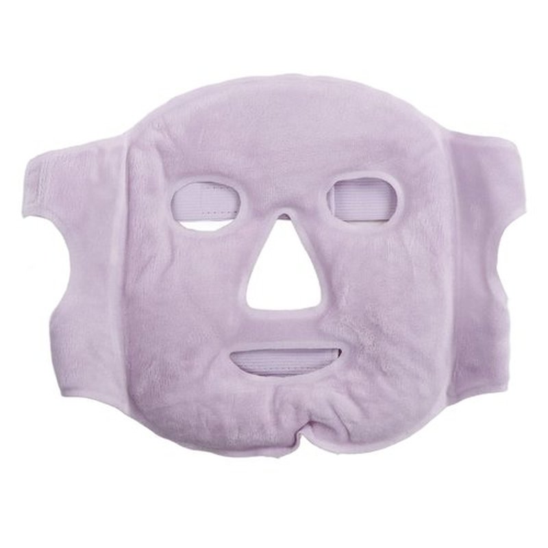 Face ice Pack ice Pack for Face Cold Face Mask Cold Face Eye Mask Ice Pack Reduce Face Puff Gel Beads Hot Heat Cold Compress Pack Face for Reusable for Post Laser Care (Purple)