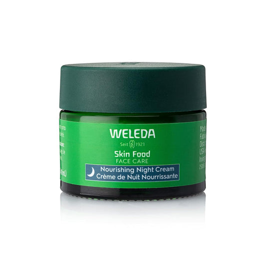 Weleda Skin Food Night Cream - Nourishing Plant-Based Moisturizer with Sacha Inchi Oil & Cica | 1.3 Fl Oz