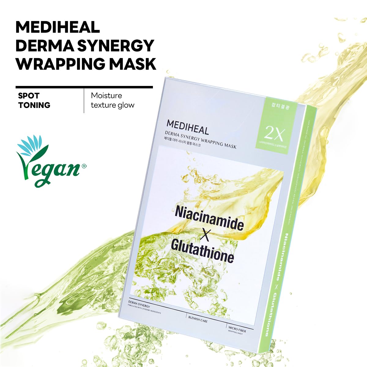 Derma Synergy Wrapping Mask (10 Packs) - Pore Elasticity & Skin Balance with Retinol