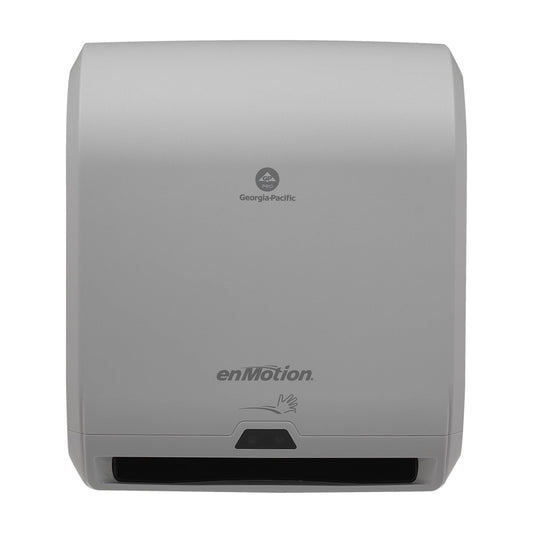 enMotion Georgia‑Pacific (by GP PRO) 10 in Automated Touchless Paper Towel Dispenser, Gray, 59460A