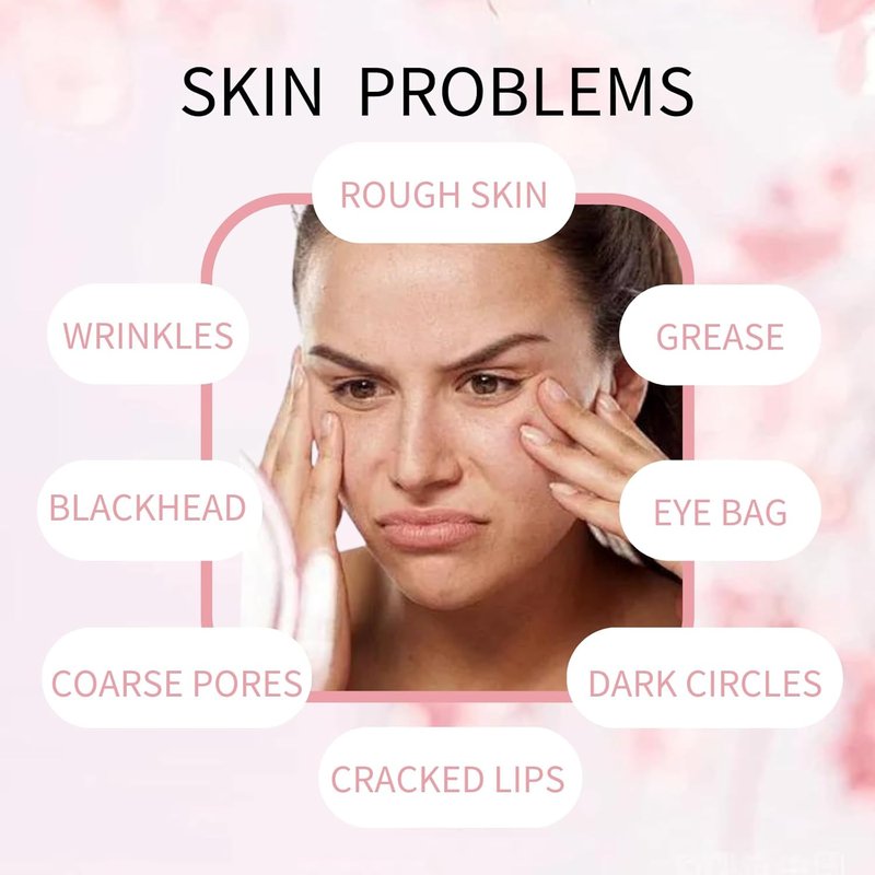 Japan Sakura Skin Care Set for Teens | 8-Piece Kit with Cleanser, Serum & Cream - Perfect for Ages 10-12
