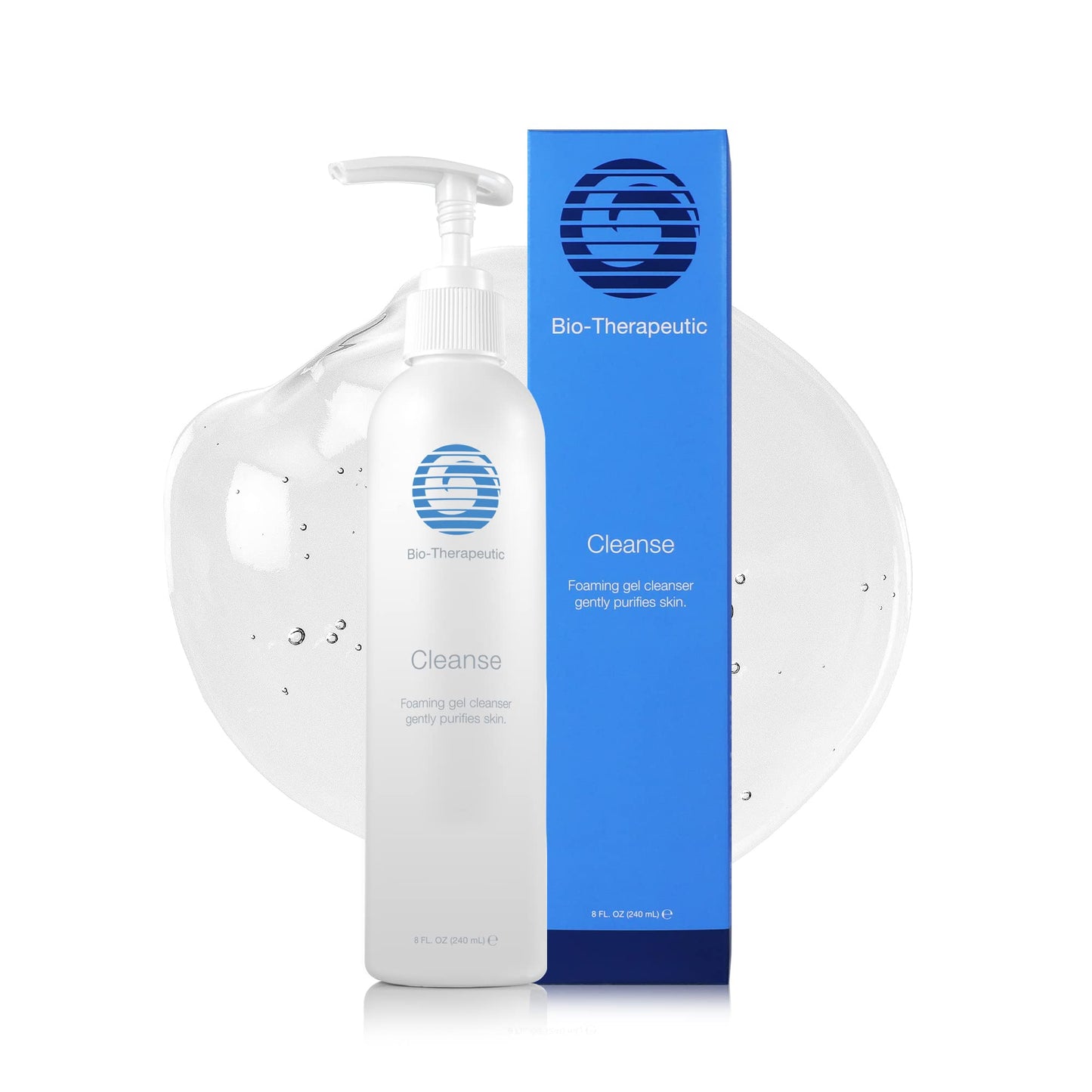 Bio-Therapeutic Cleanse - Gentle Foaming Gel Cleanser Removes Stubborn Debris without Stripping, Ideal for All Skin Types