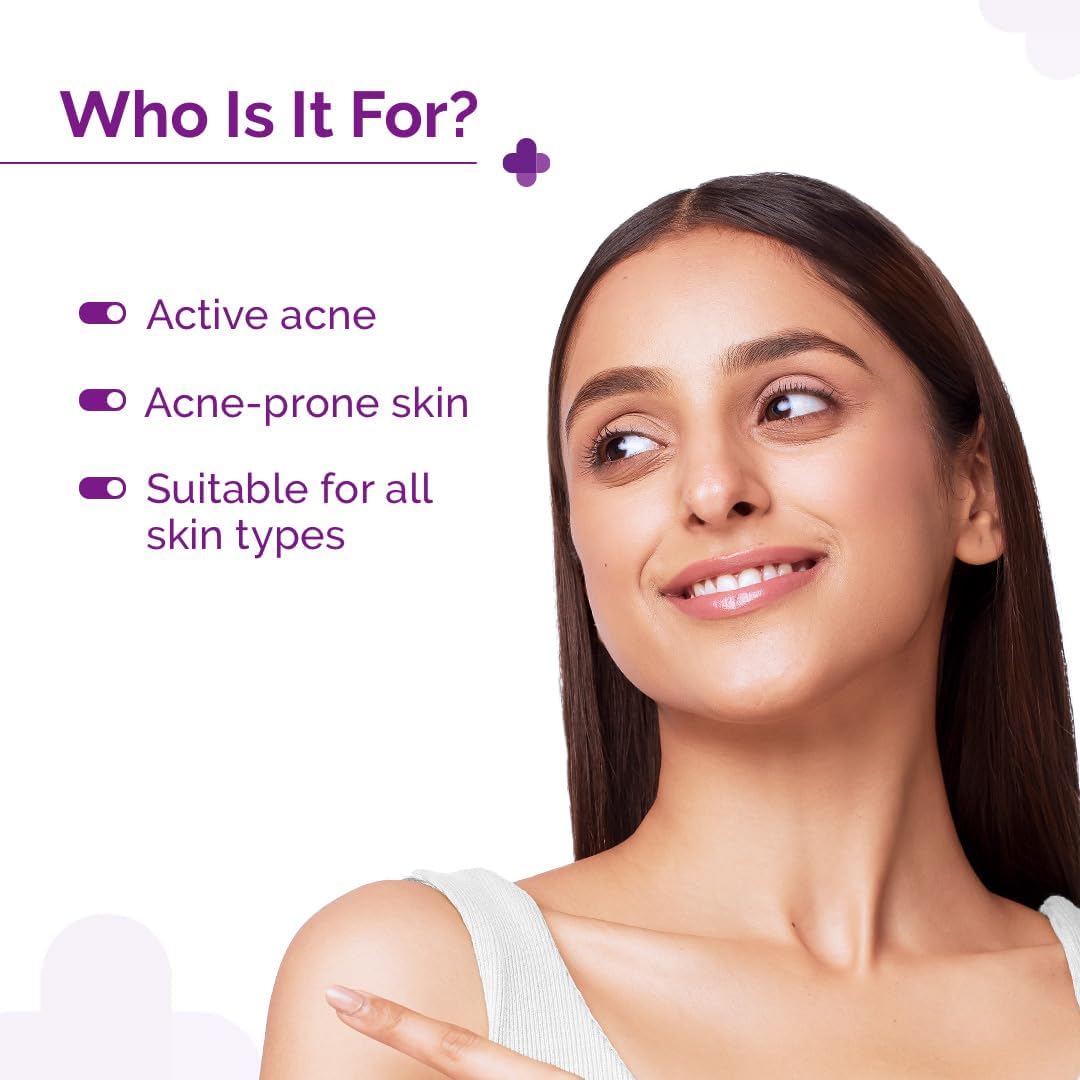 The Derma Co 2% Salicylic Acid Serum for Active Acne | Helps Reduces Acne Marks & Blackheads | Removes Excess Oil & Unclog Pores | Suits All Skin Types | 1.01 Fl Oz/30ml
