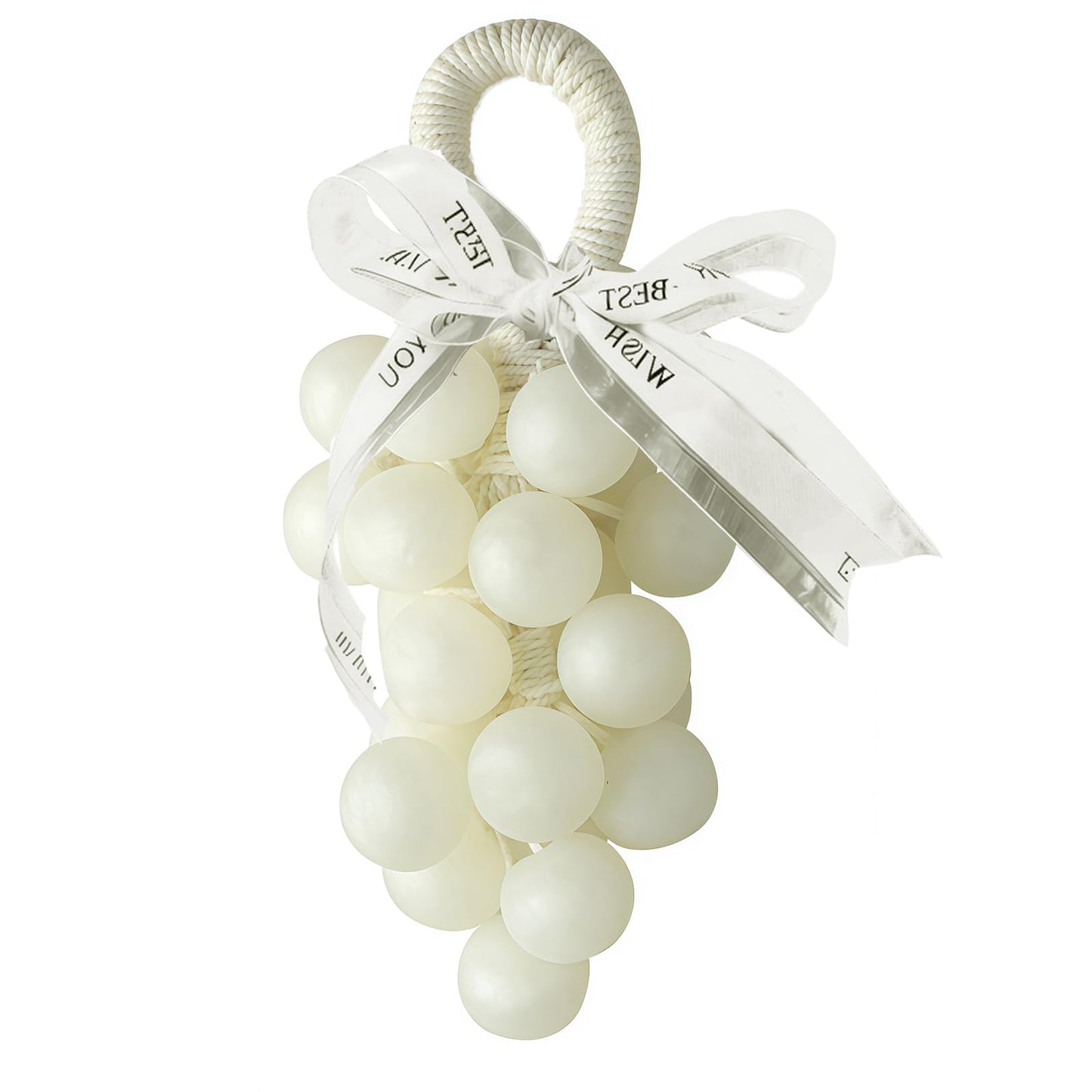 TMOMYISS Grape Soap on Rope Cute Shaped Handwashing Grapes Soap Bar, Novelty Hanging Fruit Soap for Bathroom Decor,Fun Gift Handmade Soap