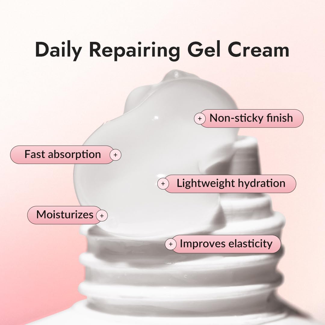 MIZON Snail Recovery Gel Cream, Wrinkle Care, Skin Elasticity, Moisture, Fragrance-Free, Paraben-Free (45ml 1.52 fl. oz)