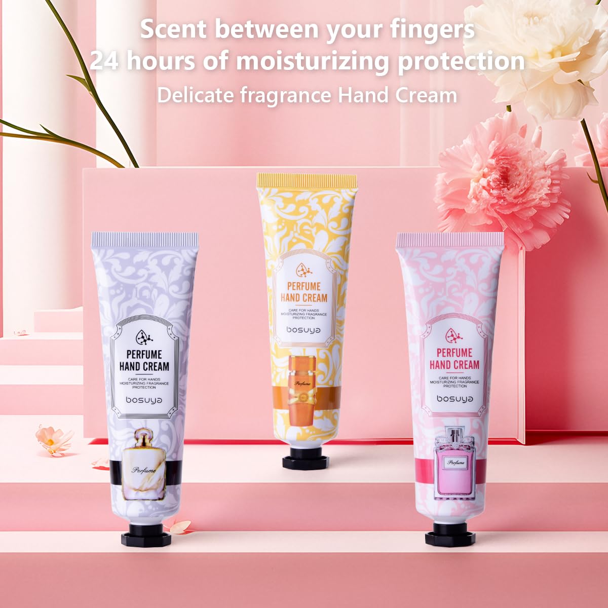 LIAYLILI 5 Pack Hand Cream Set,30ml,Gentle HandCream Lotion,Mini Hand Cream Gift Set,Gifts for Women,Mothers Day Gifts,Easter Basket Stuffers,Valentine's.