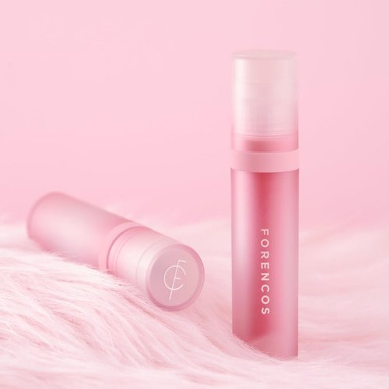 FORENCOS Bisou Velvet Lip Tint, Soft Easy Finger Smearing, High Pigmentation, Matte Finish, Non-Sticky, Smooth Coloring, Longwear (05 Amande)
