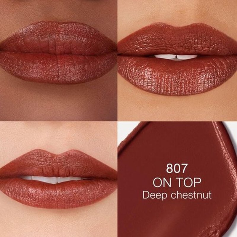 NARS Explicit Refillable Satin Lipstick – On Top 807, 0.13 oz / 3.8 g