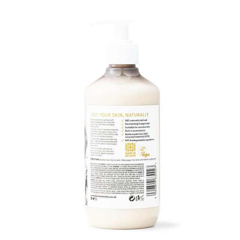 Tonka Bean & Myrrh Hand and Body Lotion - Moisturizing Coconut Oil & Shea Butter - 16.9 oz