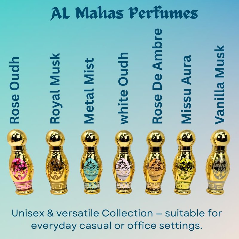 Oud Al Taijun Taif Roll-On Perfume Oil - Exotic Oud, Rose & Amber | 10 ML Unisex Fragrance