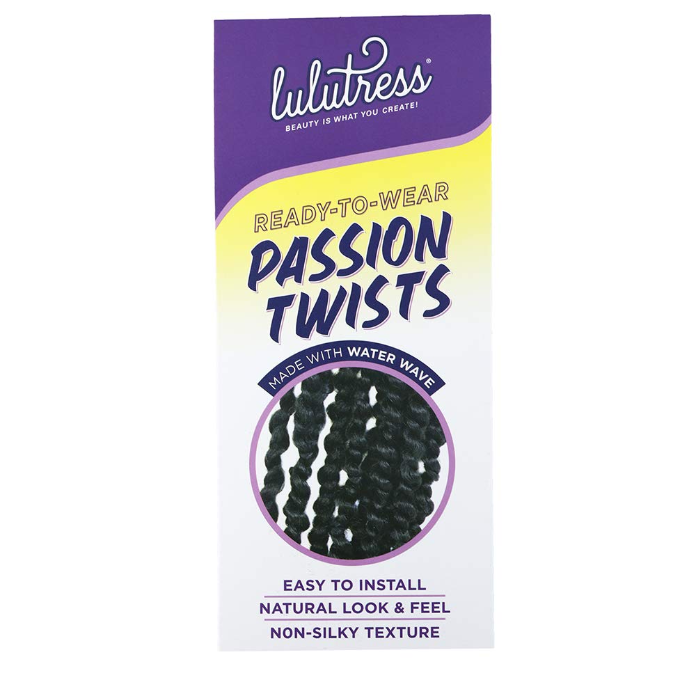 MULTI PACK DEALS! Sensationnel Crochet Braids Lulutress Passion Twist 18" (3-PACK, 30)