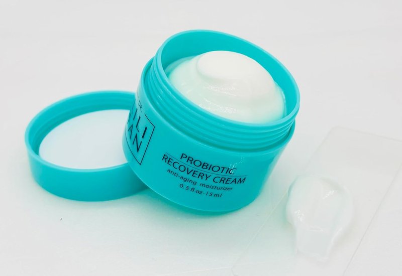 Probiotic Recovery Cream - Vegan Anti-Aging Face Cream for Skin Renewal | Boosts Collagen & Targets Wrinkles - 0.5 fl oz