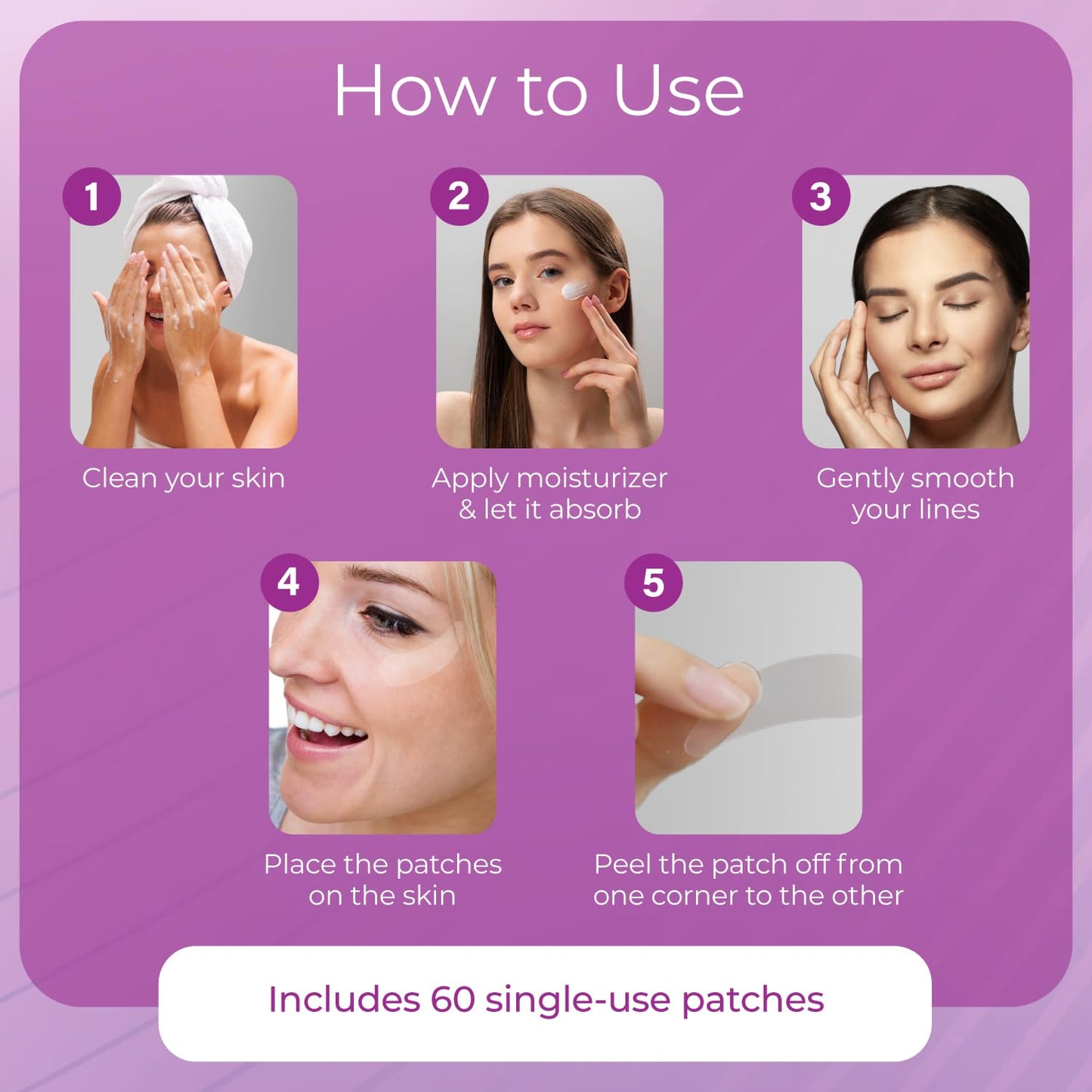 Furlesse Relax Fine Lines Elevens Wrinkle Patches (30 day supply) for Frown Lines – Anti-Aging Patches 1