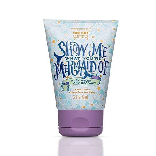 Perfectly Posh Hand Cream 89 ml, Show Me What You're Mermaid Of Hand Moisturizer-BFYHC, Naturally Pampering Hand Lotion, with Mermagical Blend of Melon and Coconut Fragrance, Hand lotion for Dry Hands