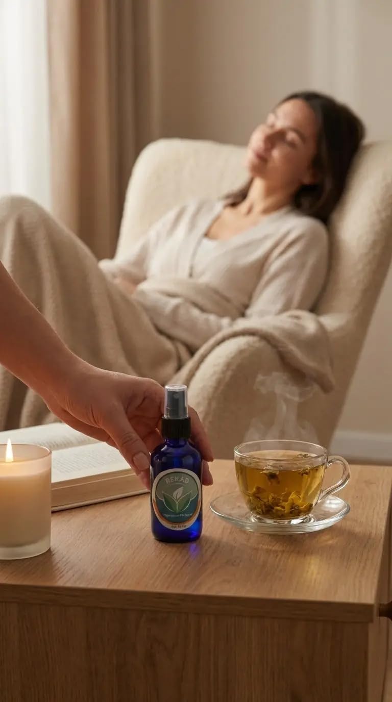 REKAB Mineral Oil Magnesium Spray - Magnesium for Sleep with Pure Magnesium Glycinate - Soothe and Relax with Natural Magnesium Oil Spray - 100% Pure & Natural
