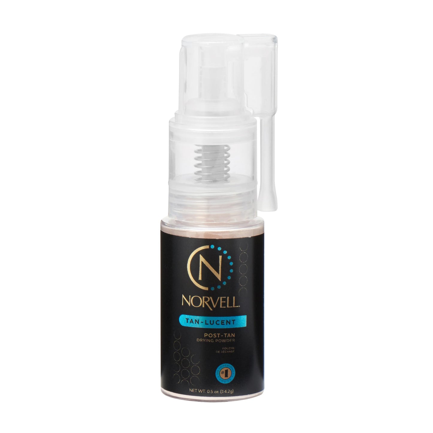 Norvell Post Sunless Tan-Lucent Talc Free Tinted Drying Powder 0.5 oz – Finishing Powder for Flawless Spray Tan, Absorbs Moisture, Prevents Streaks & Enhances Color