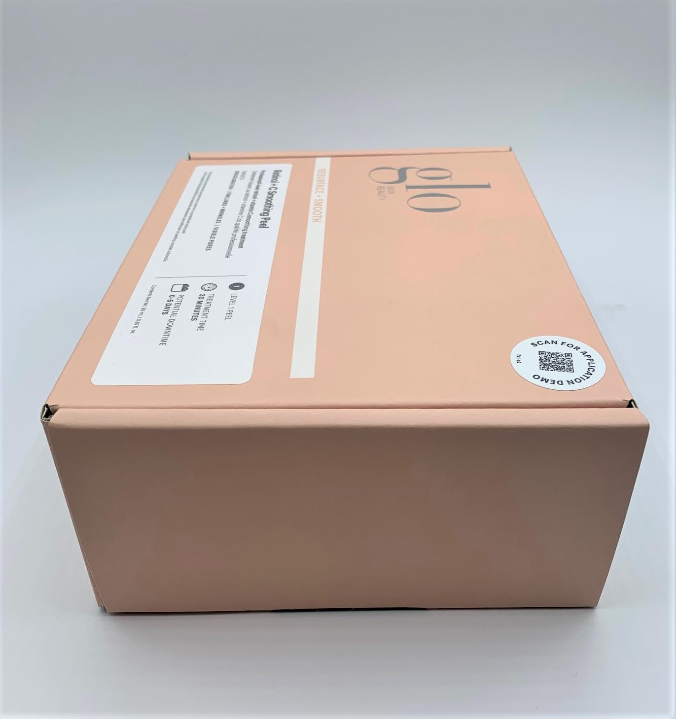 Glo Skin Beauty Retinol + Vitamin C Smoothing Peel in A Box - At-Home Peel Kit, Exfoliates, Refines and Brightens, Smoothing and Restoring Skin’s Radiance