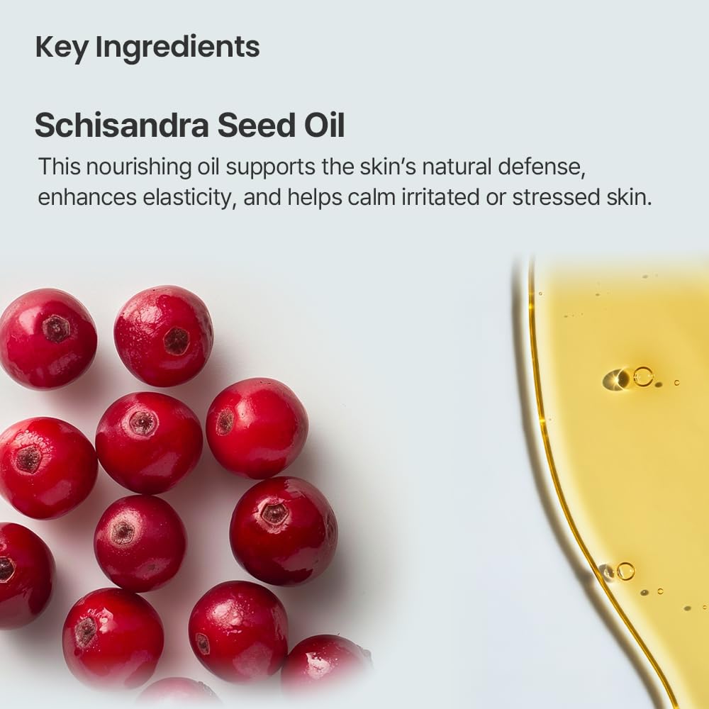 AVEA Pore Cleansing Oil to Milk - Traditional Korean Schisandra Seed Oil | Madecassoside & Asiaticoside | Gentle Hydrating Cleanser for Refining & Smoothing - 3.38 fl oz / 100ml