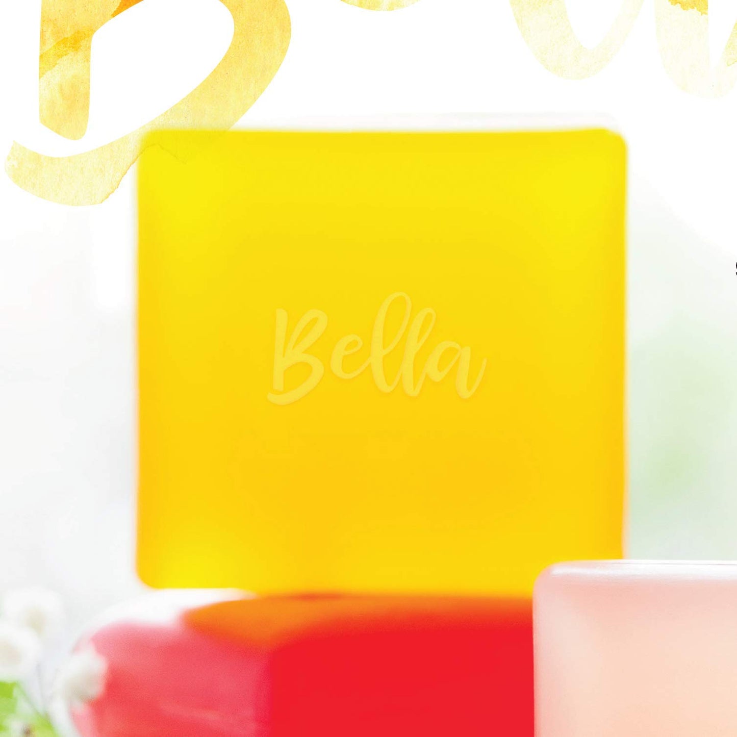 Via Mercato Bella Collection, Hydrates & Invigorates, Glycerin Soap, 100 Gram, No. 1 - Loquat, Peach & Mandarin