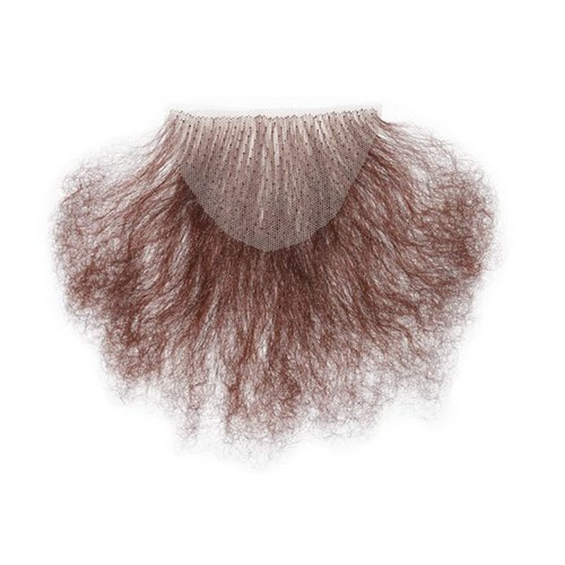 viviaBella Fake Private Hair Handmade Biniki Synthetic Hair Body Hair Adding Hair Volume (Style4, Dark Brown)